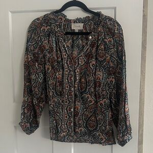Cleobella Multicolor Paisley Blouse